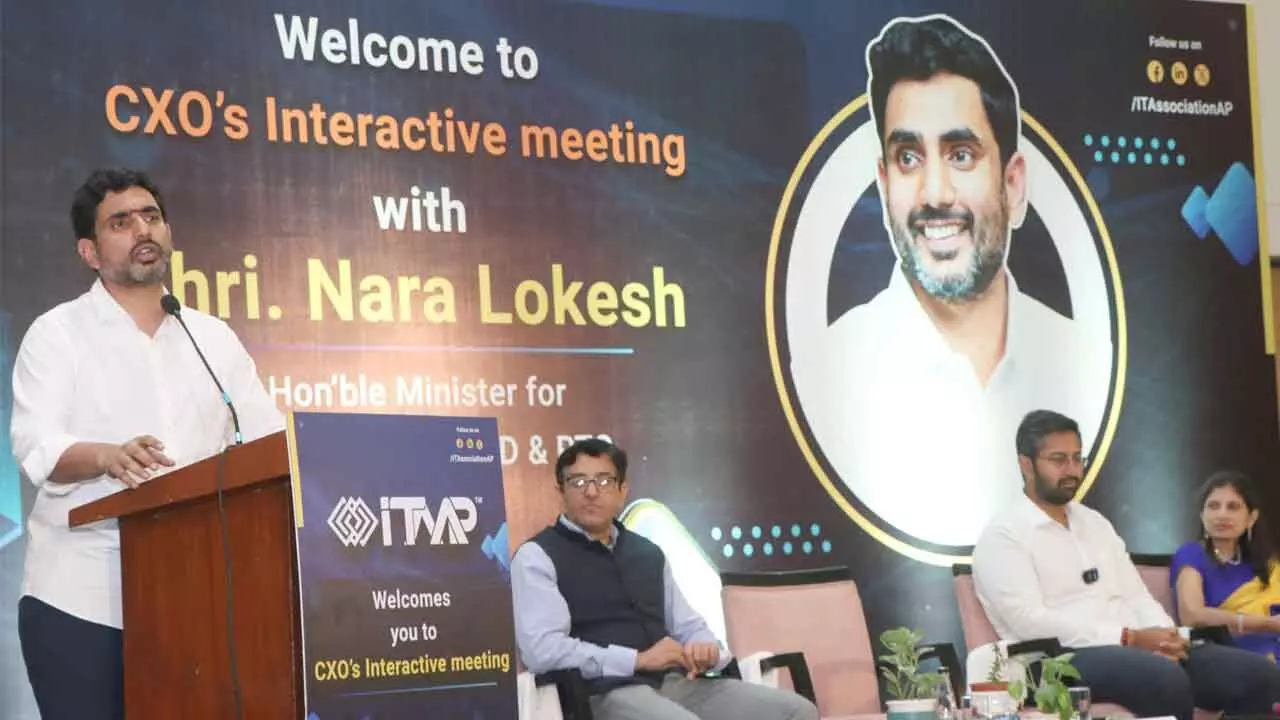 Focus is on wooing investors in AI, data centres in Vizag: Lokesh