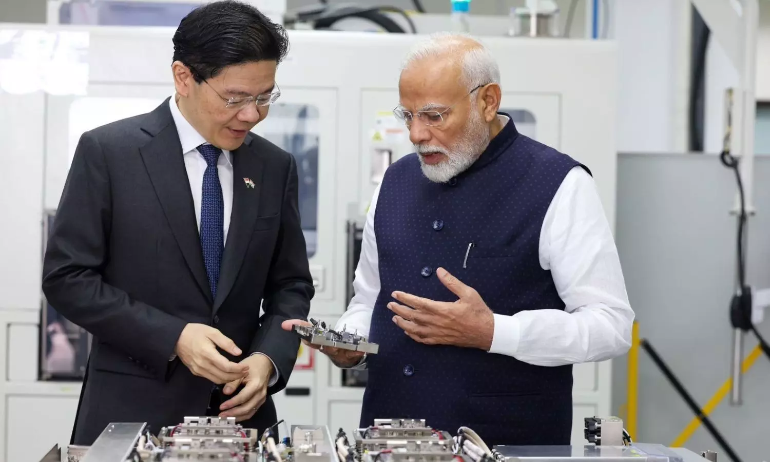 India-Singapore Sign Key MoUs on Tech, Semiconductors, Health, and Skills