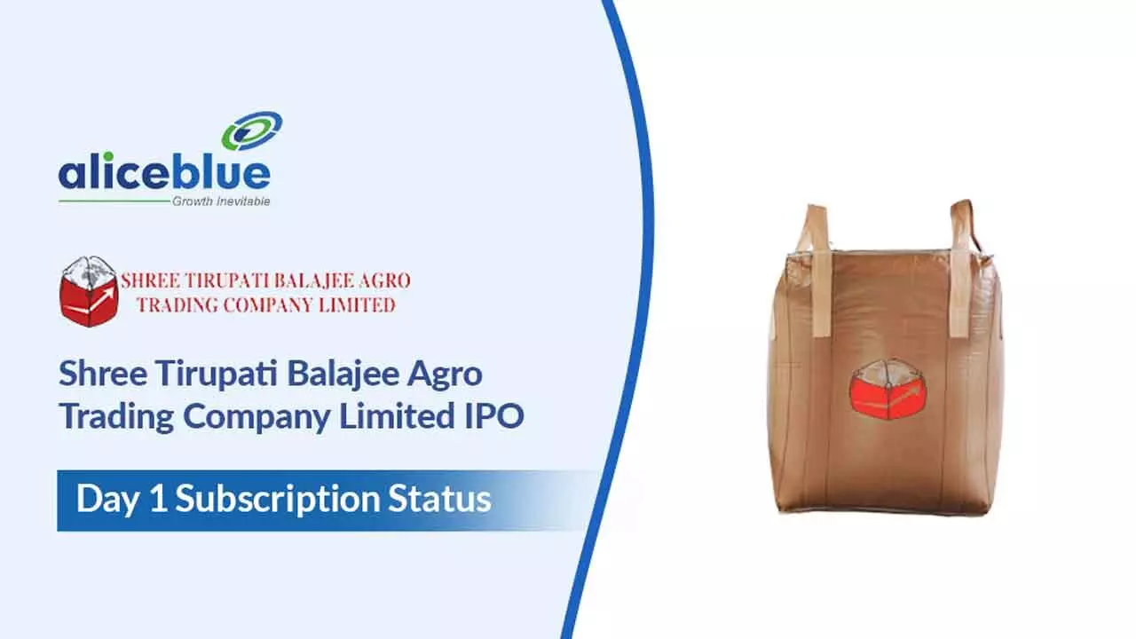 Shree Tirupati Balajee Agro IPO subscribed 6.36x on Day-1