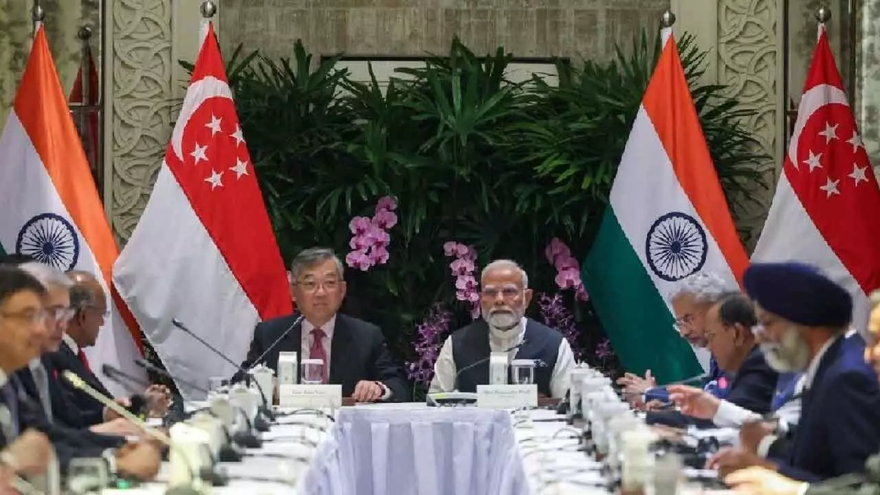 Explore India’s immense investment potential, Modi tells top S’pore CEOs