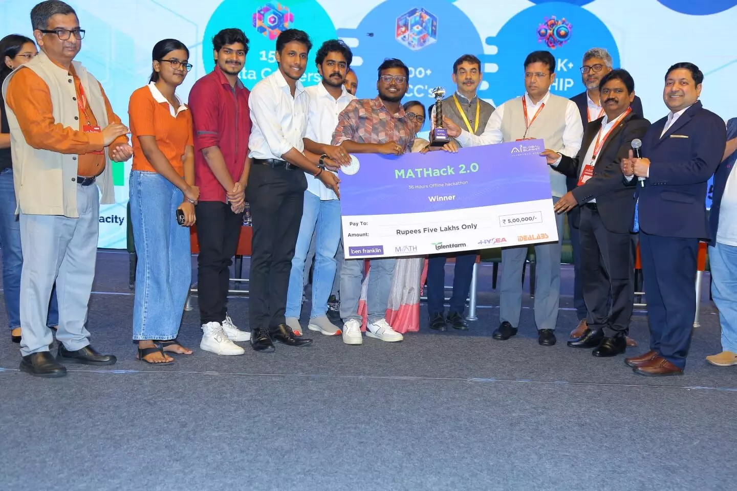 MATH Announces Hackathon and Startup Pitch Winners at Telangana Global AI Summit