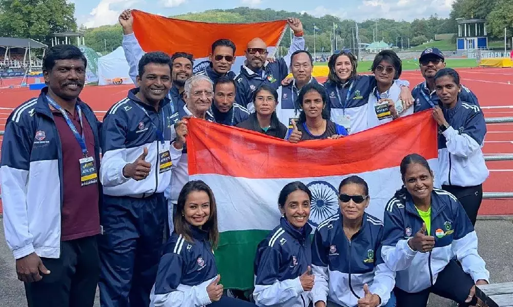 Malleeswari Sunkara Excels at World Masters Athletics Championship Held in Sweden