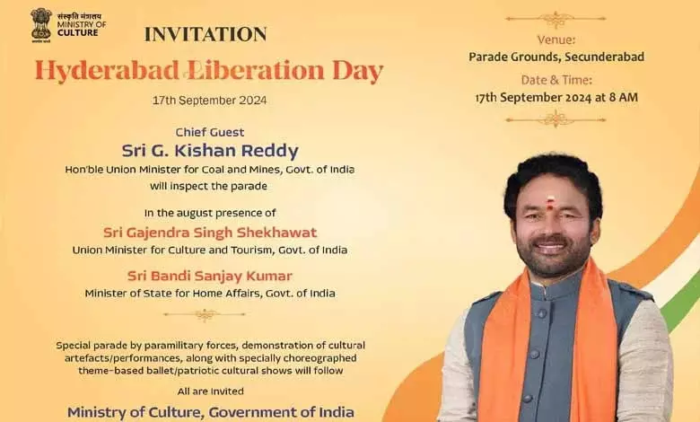 Hyderabad Liberation Day Celebrations to be Held at Parade grounds