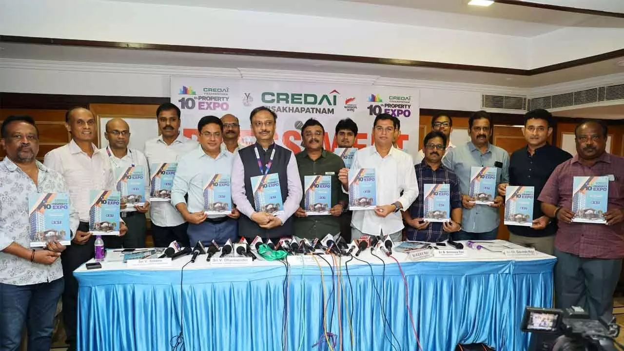 Credai-Vizag To Hold 10th Property Show From Nov 29