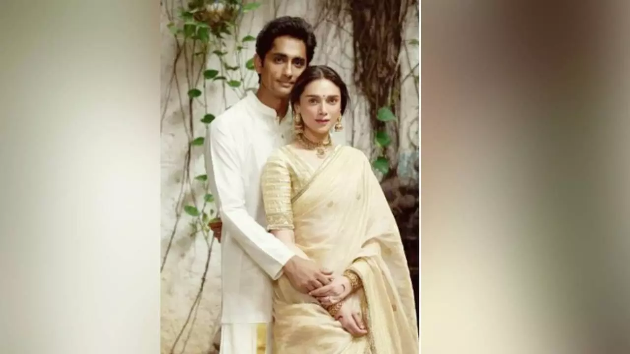 Wishes Pour In From Bollywood For Aditi, Siddharth As They Become ‘Mrs & Mr Adu-Siddhu’