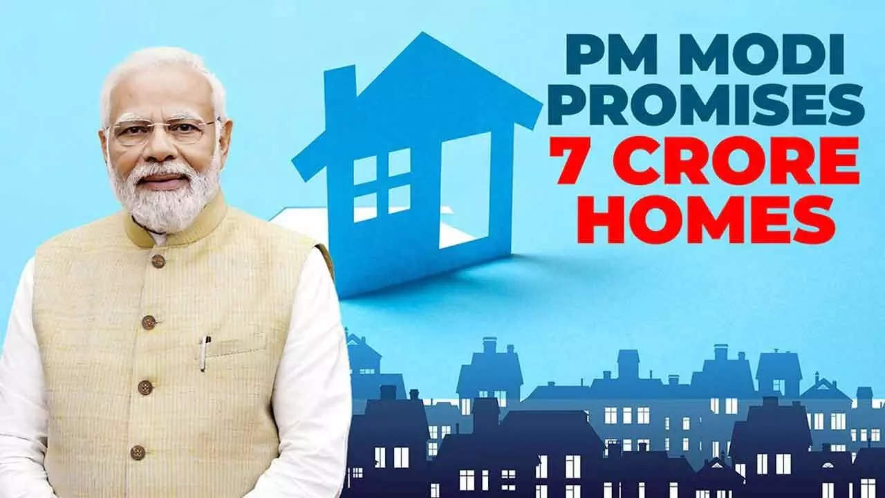 Constructing 7-Cr Houses For Homeless