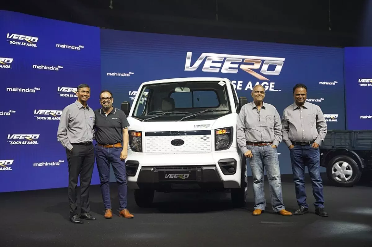 Mahindra launches new LCV Veero at ₹ 7.99 Lakh