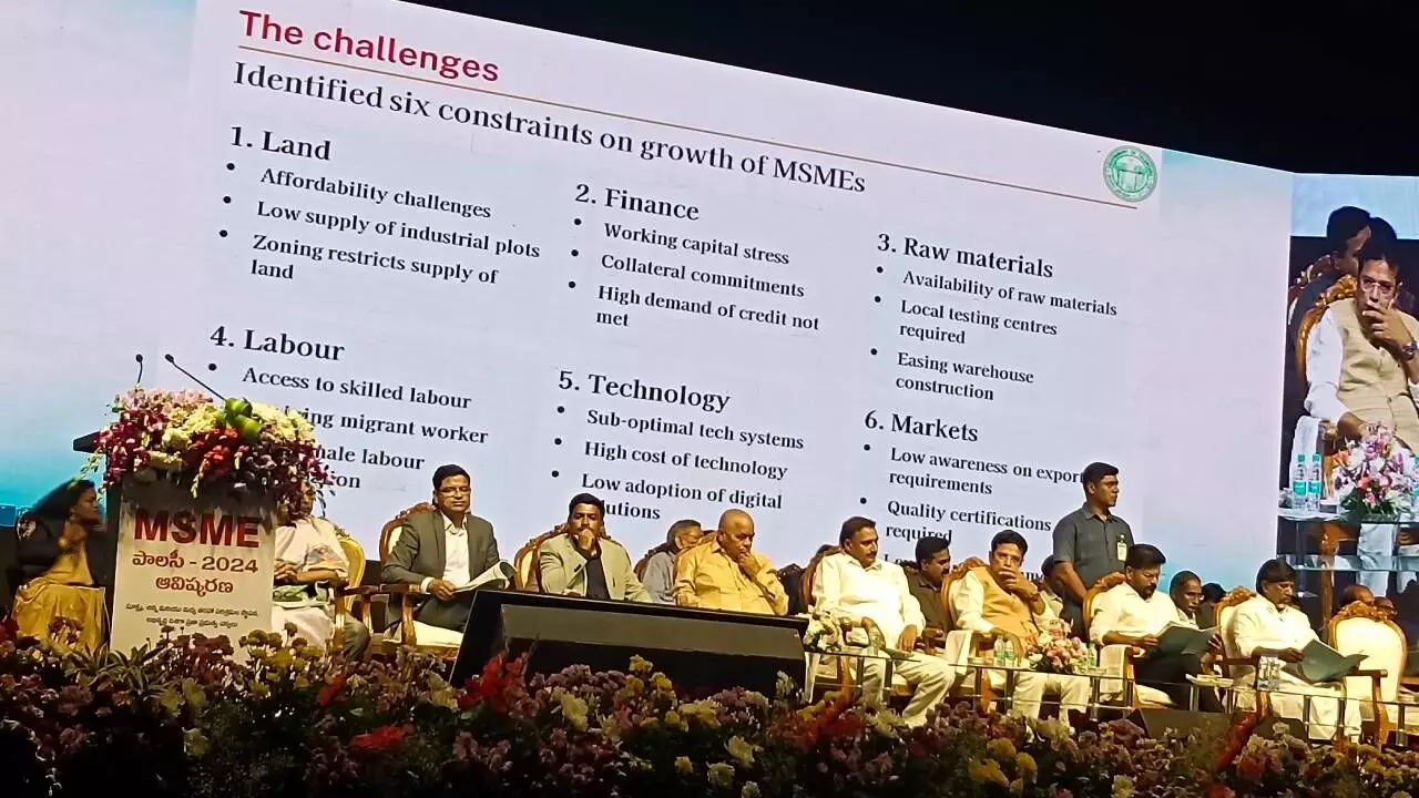 CM Revanth Reddy Unveils New Telangana MSME policy