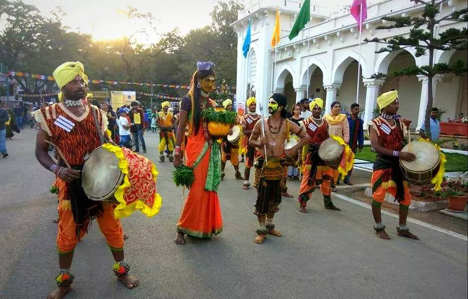 Workshop on Ancient Folk Theatre Art Form of Telangana Oggu Katha at UohH on Sept 23, 24