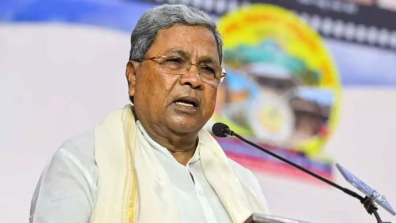 BJP Provoking Communal Riots In K’taka: CM Siddaramaiah