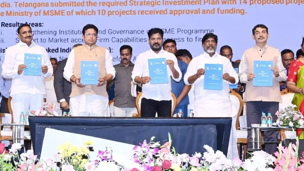 Encouraging MSMEs will pay rich dividends to the Telangana State