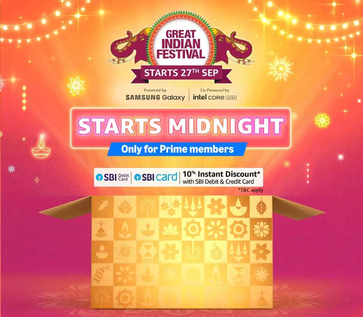 Exclusive Prime Member Discounts in the Amazon Great Indian Festival Sale