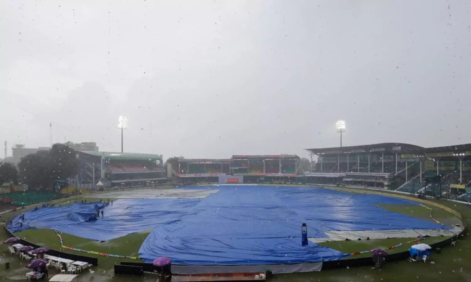 Day One of Second Test: Bangladesh Struggles as Bad Weather Limits Play