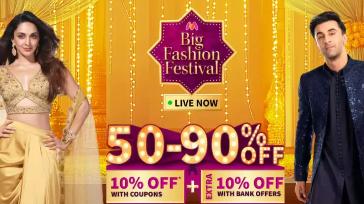 Myntra logs 120 million visitors on day-1 of Big Fashion Festival