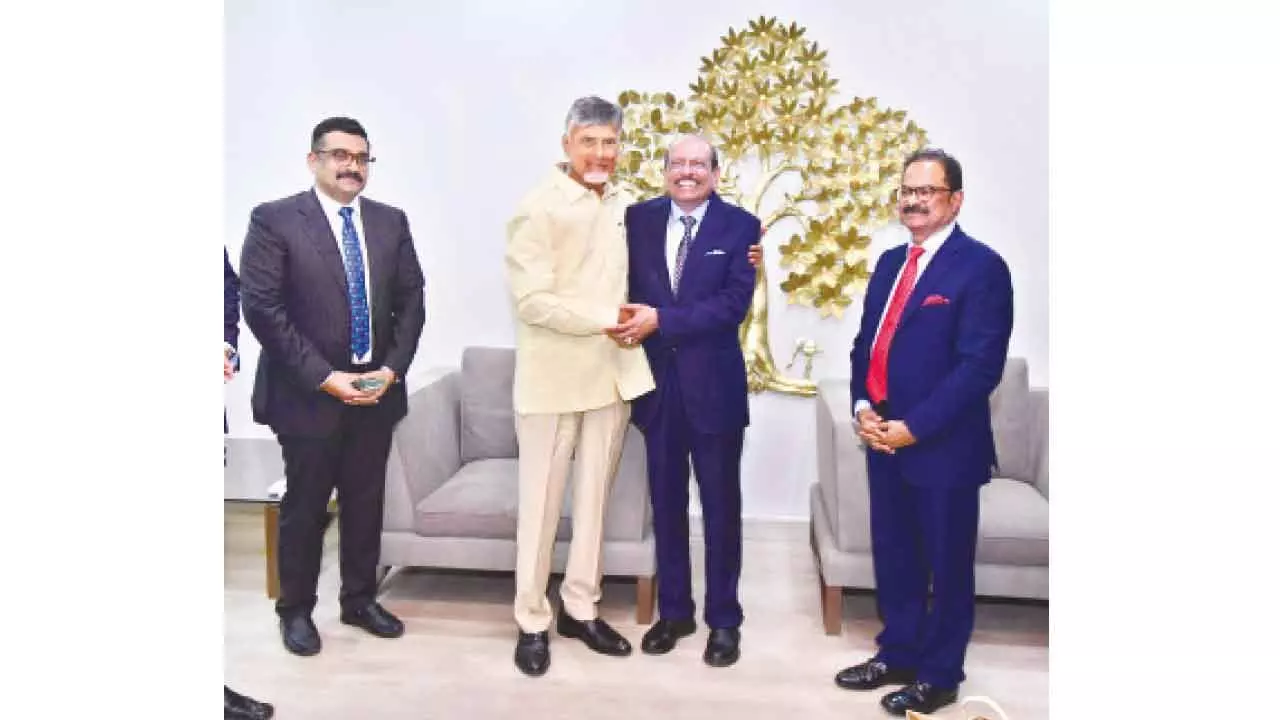 LuLu Group Keen On Investing In AP After Meeting Naidu