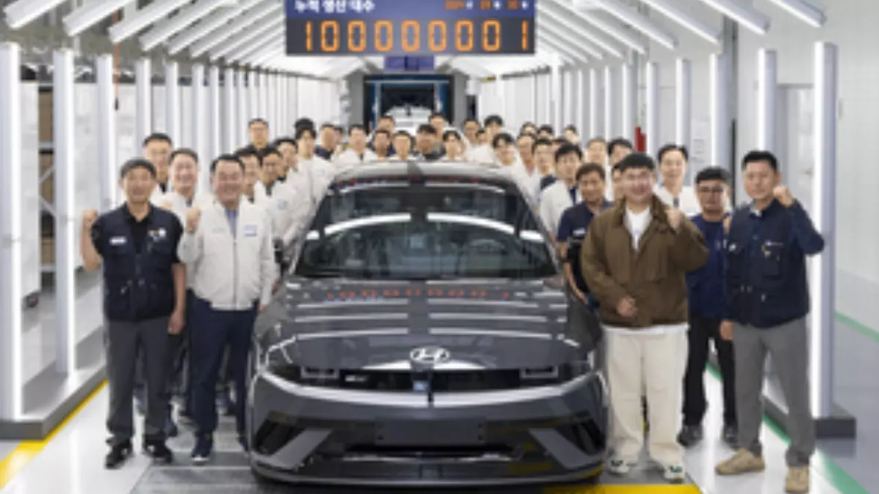 Hyundai Motor reach 100 mn units in cumulative production globally