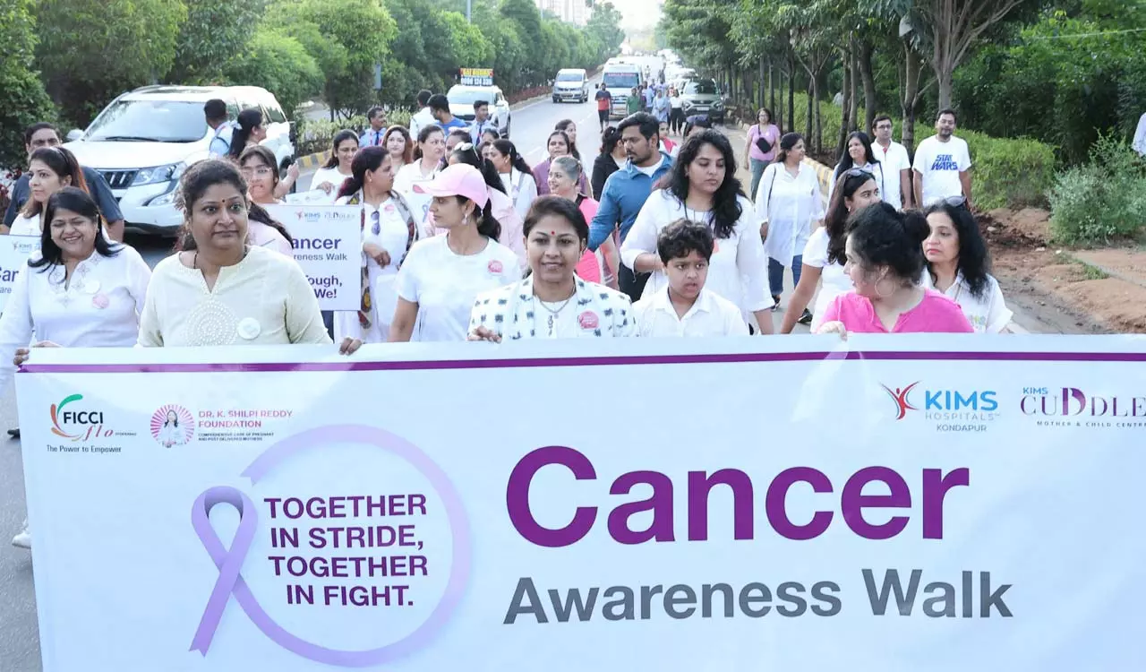 FLO Organises Cancer Awareness Walk