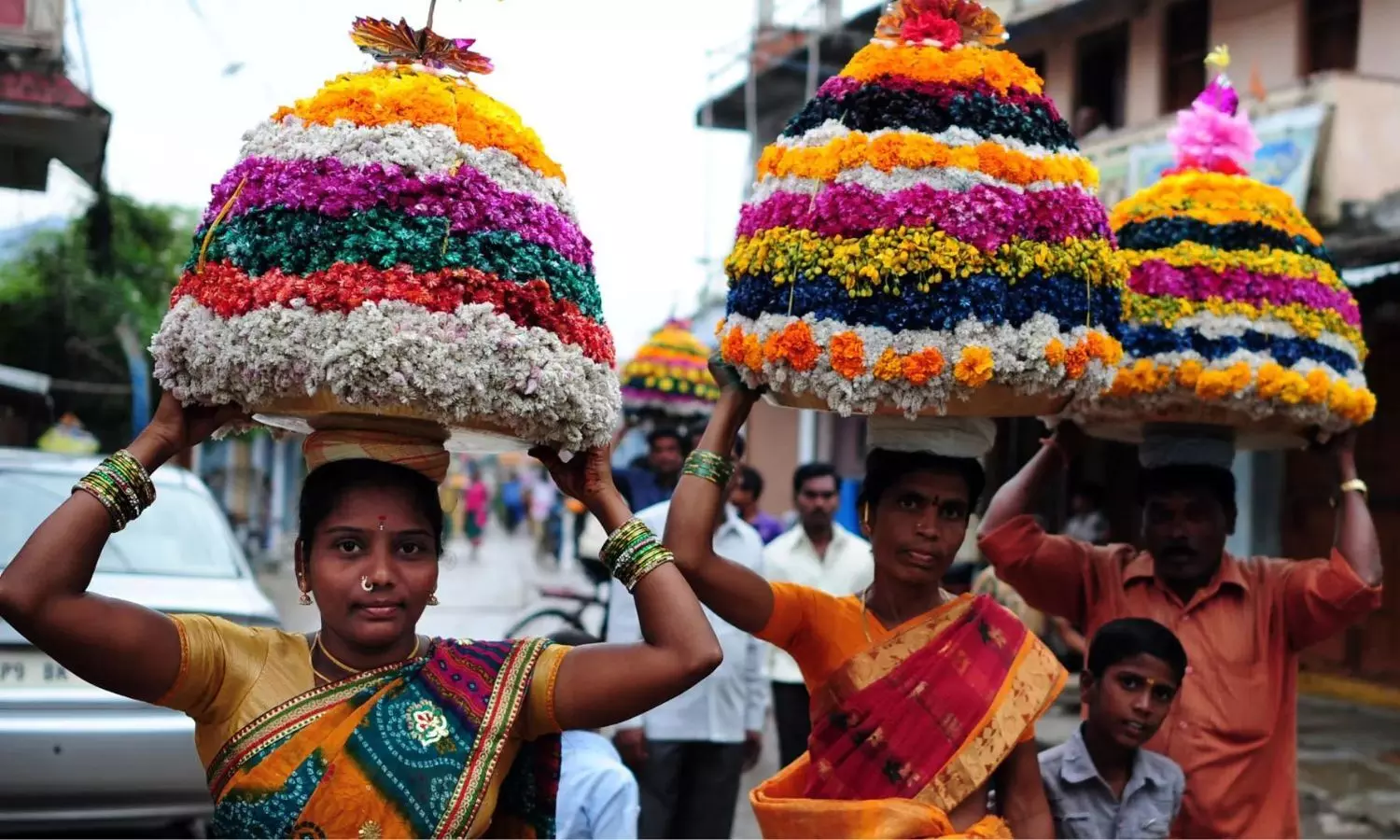 Telangana Celebrates Bathukamma Festival with Joy and Tradition