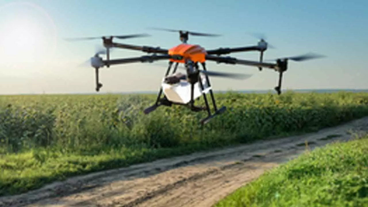 Amber Wings Unveils Vihaa Drone For Agriculture Sector