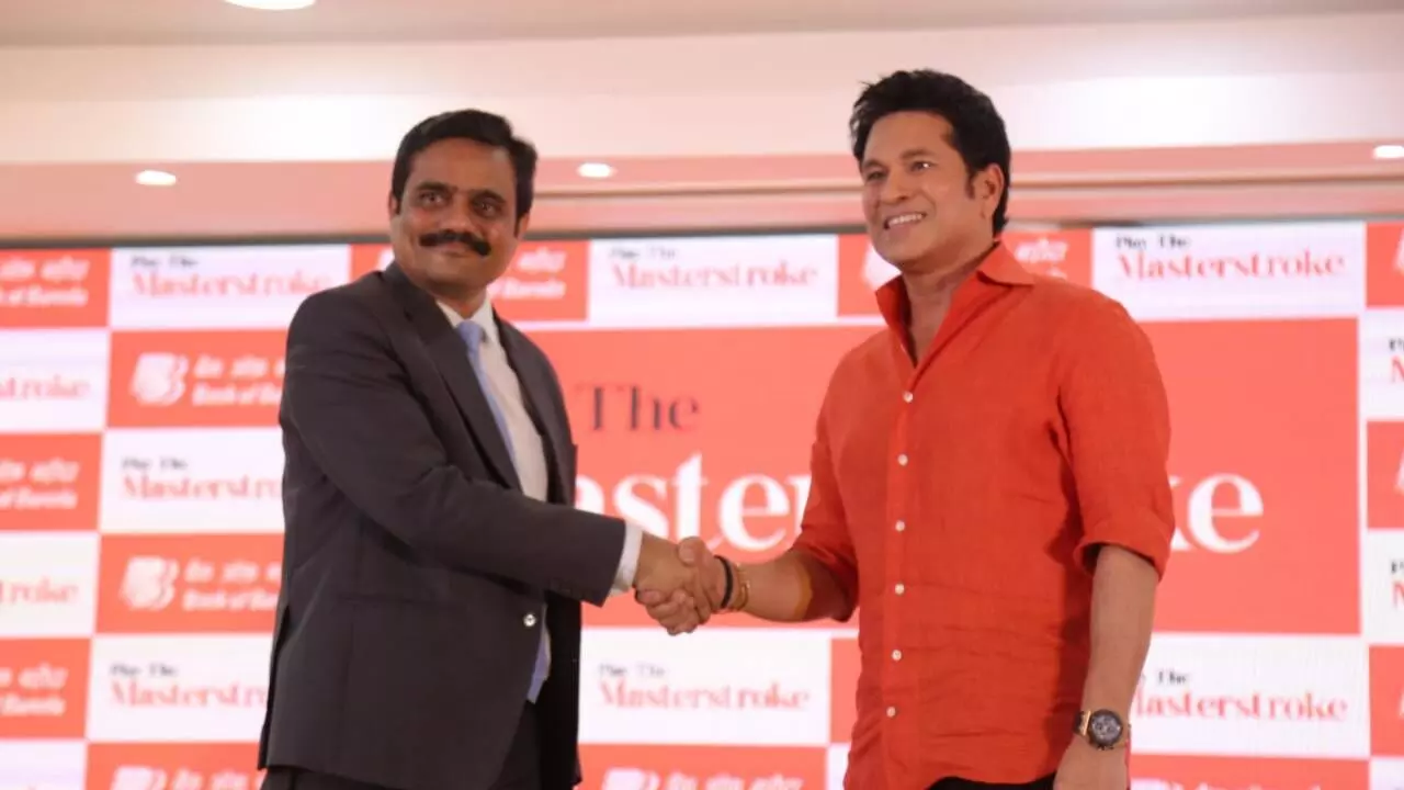 Bank of Baroda announces Iconic Partnership with Sachin Tendulkar as its Global Brand Ambassador