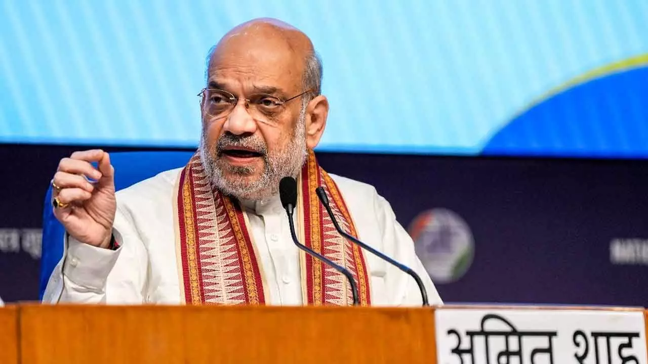 Shah Reviews Strategies To Eradicate Naxalism By 2026