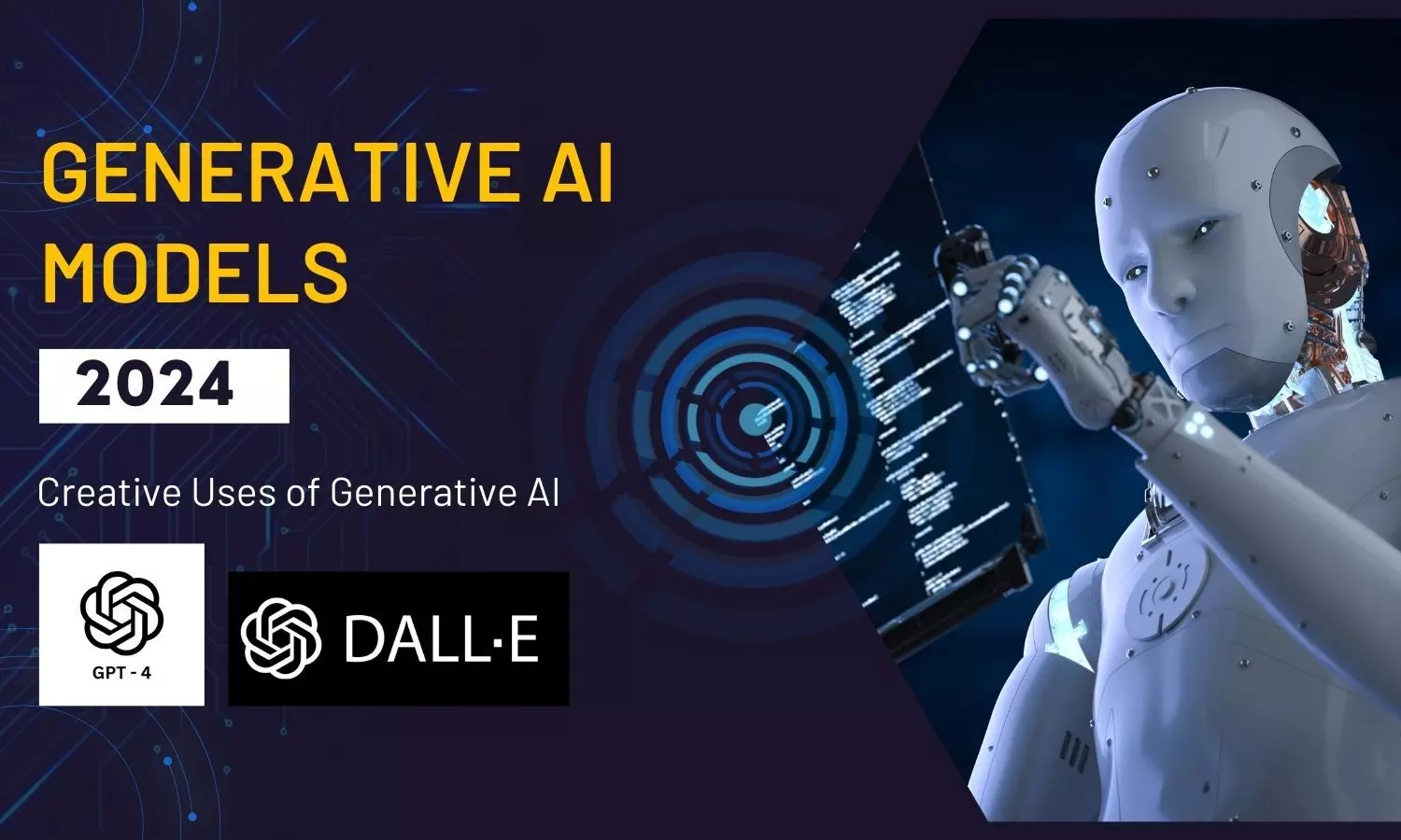 Generative AI Models 2024: Creative Uses of Generative AI