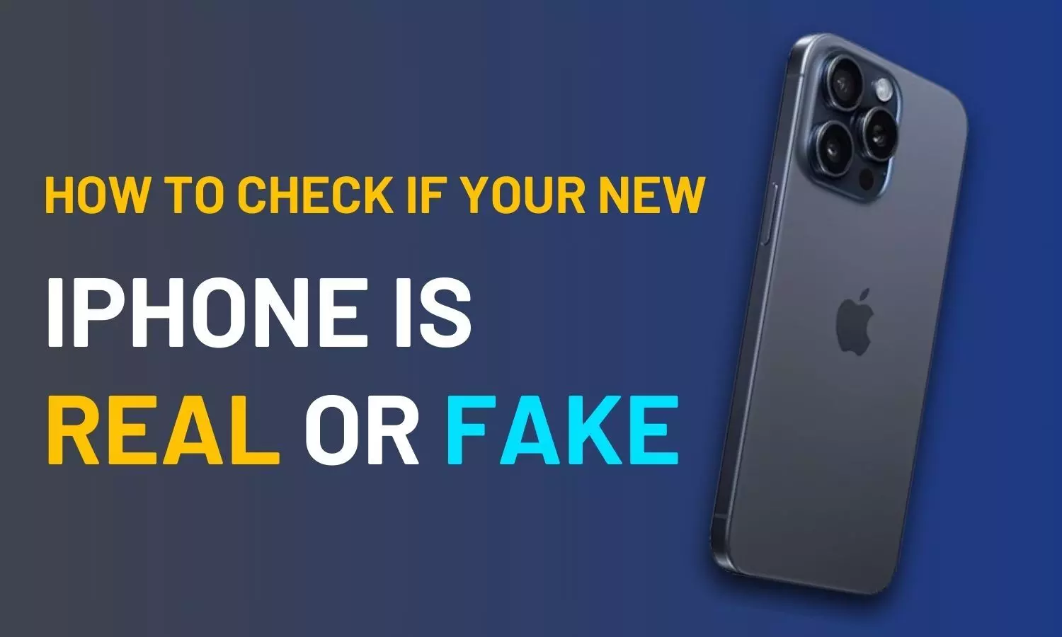 How to spot a fake iPhone: A comprehensive guide