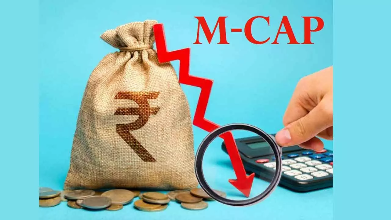 Rs 1.22 Lakh-Cr Mcap Loss At Top-7 Firms