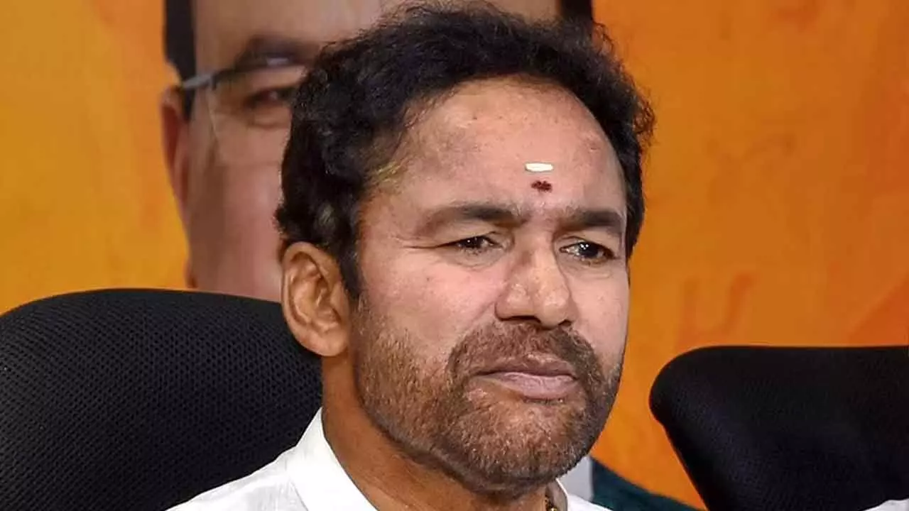 Kishan Reddy Demands Probe Into ‘Vandalisation’ Of Idol In Hyd Temple