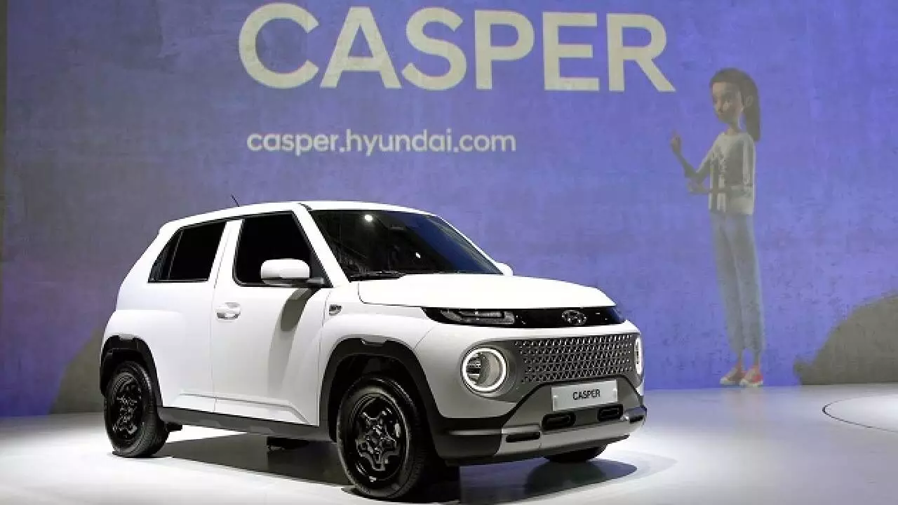 Hyundai Motor releases revamped Casper mini SUV