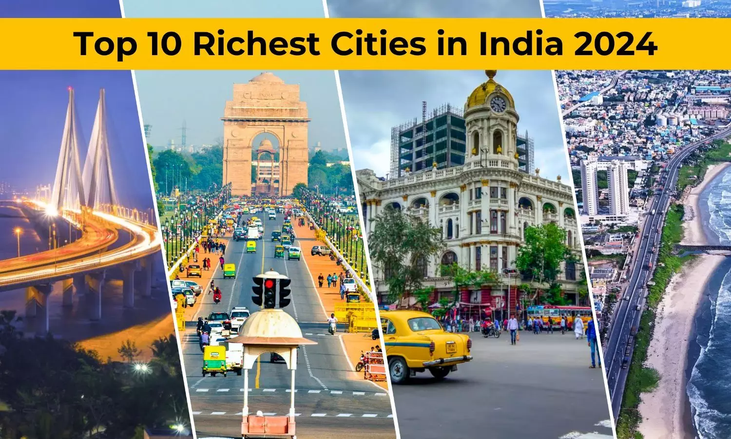 Top 10 richest cities in India 2024: An overview