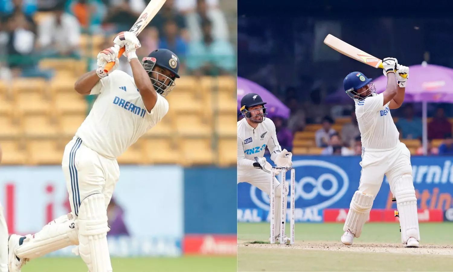 Ind vs NZ Test: Can Pant and Sarfaraz Turn the Tide for India Against New Zealand?