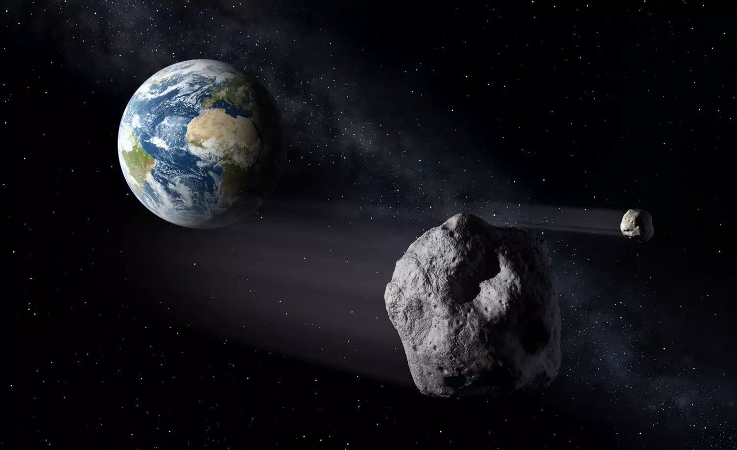 Bus-Sized 40-Foot Asteroid Hurtling Toward Earth at High Speed Today