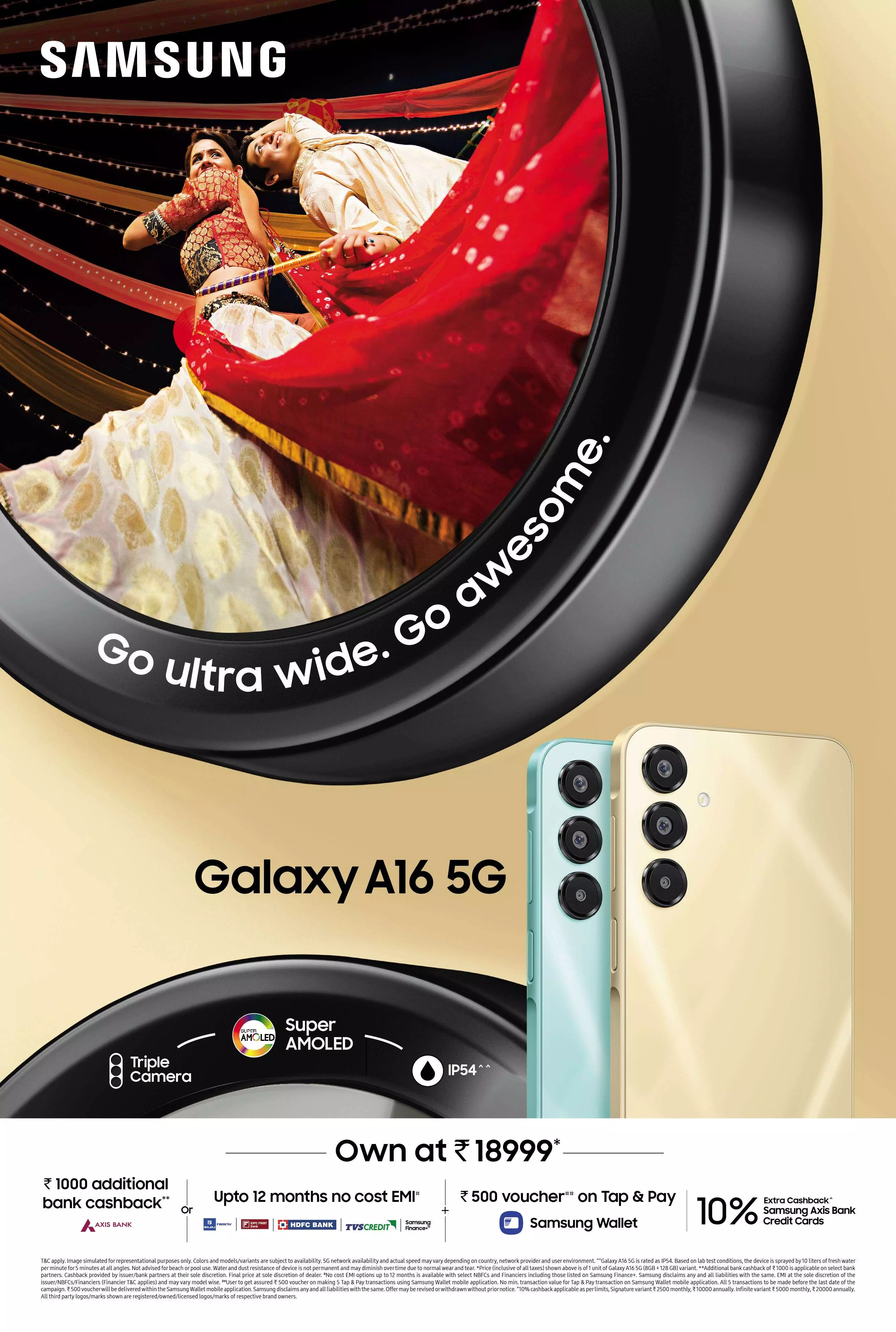 Galaxy A16 5G launched for Rs18,999: Unleash Creativity with a Triple Camera