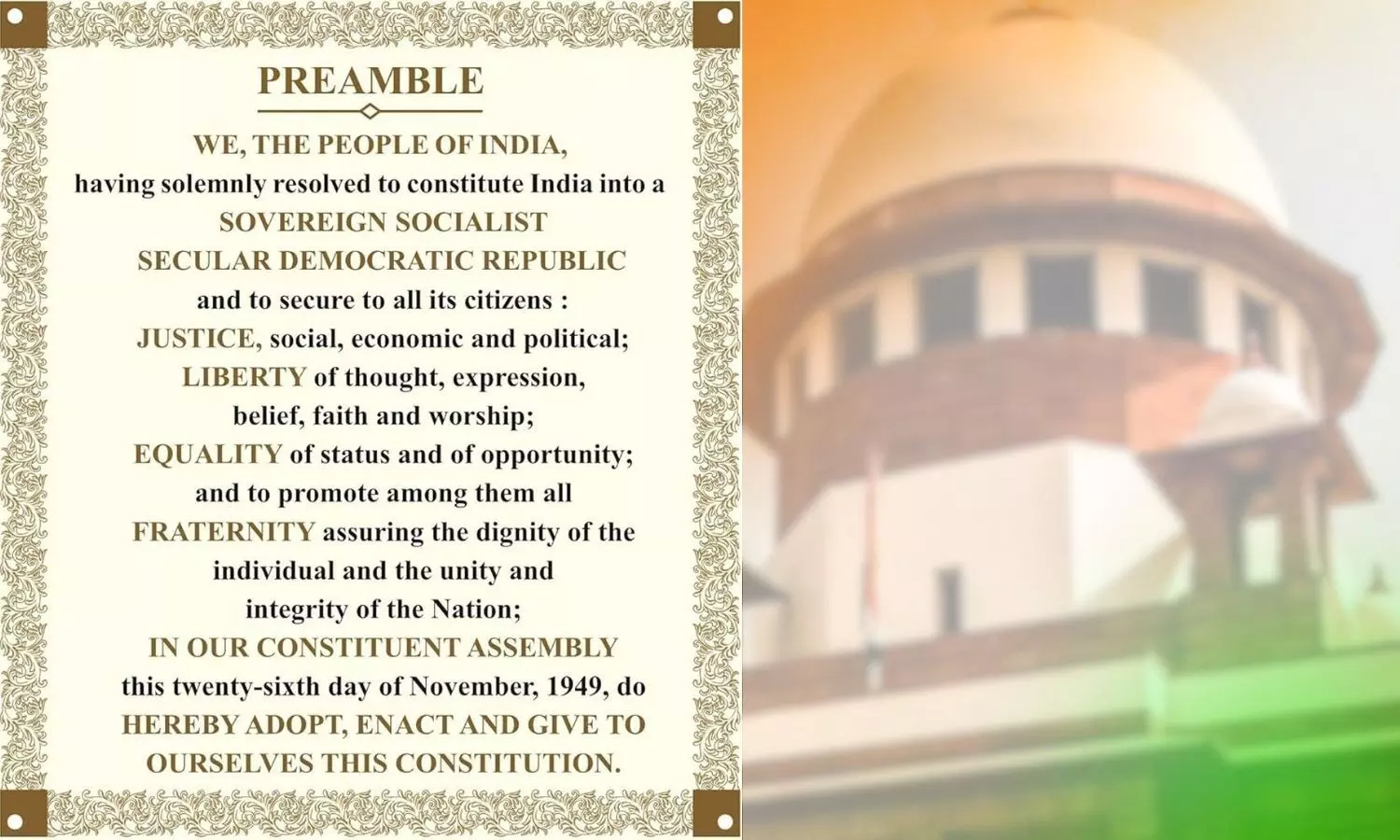 Don’t Want India to Be Secular? Its a Core Part of the Constitution’s Basic Structure: Supreme Court on Preamble Debate