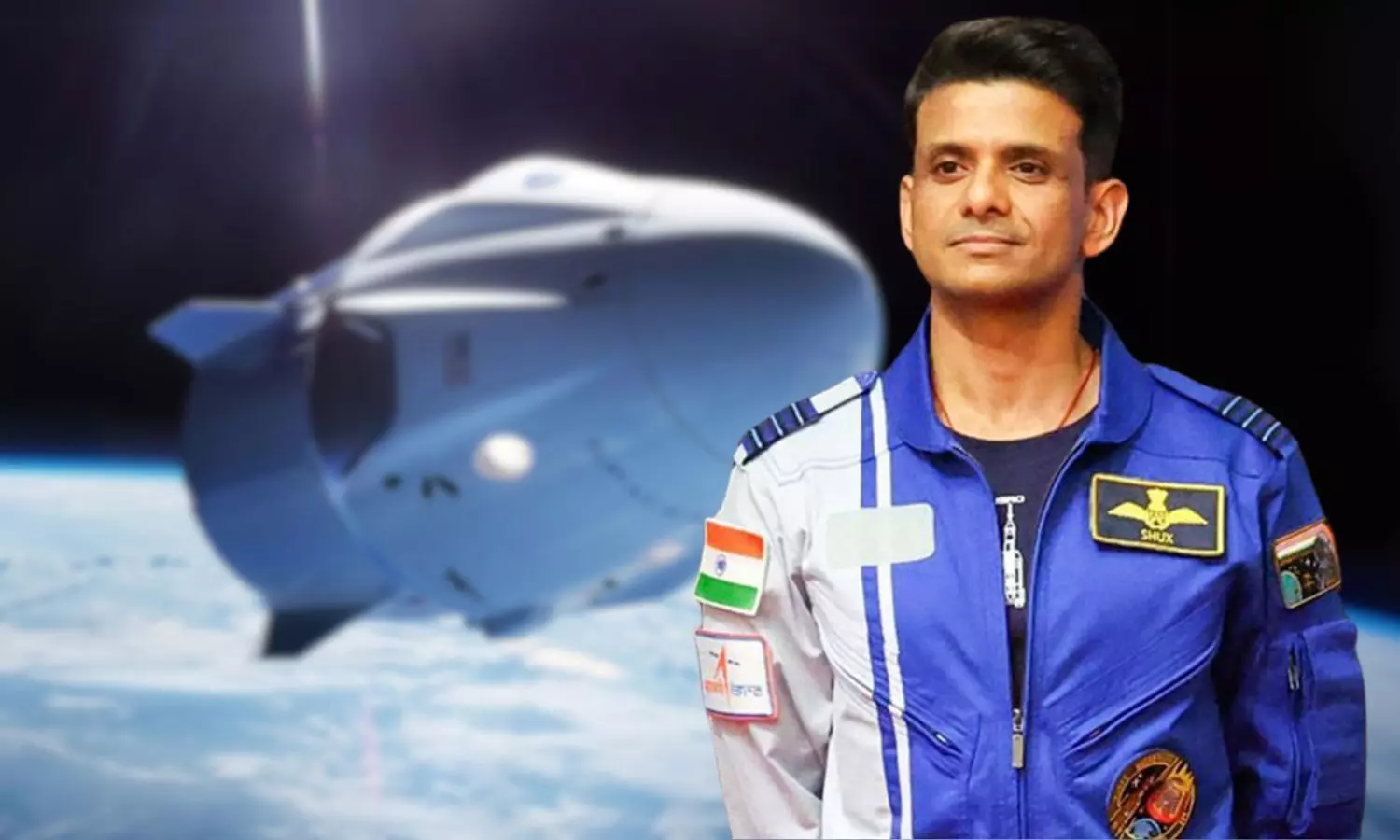 Indias Shubhanshu Shukla Takes a Ride on the Dragon Spacecraft Ahead of Historic ISS Flight