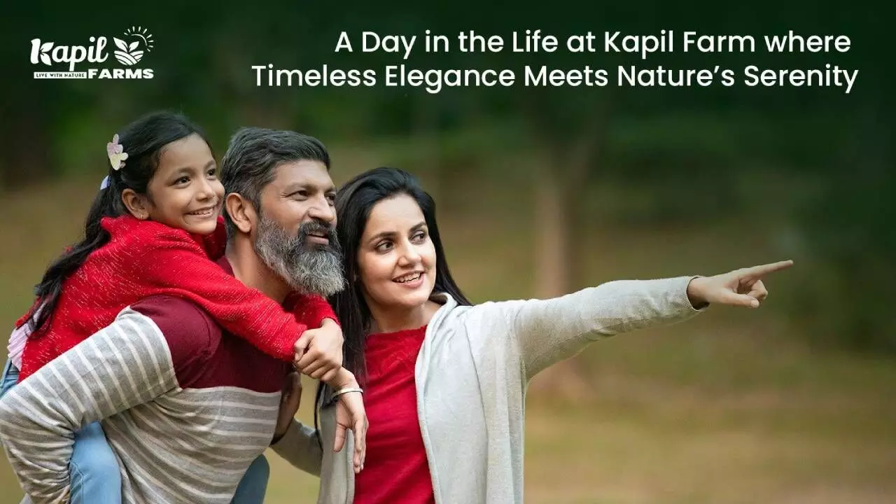 A Day in the Life at Kapil Farms: Where Timeless Elegance Meets Nature’s Serenity