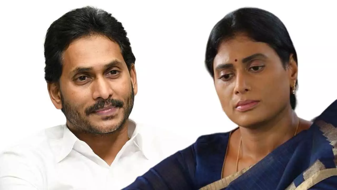 Jagan Slaps Case Against Sharmila