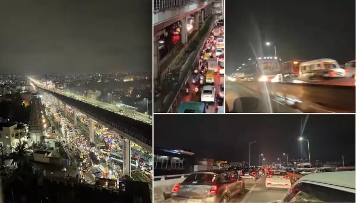 Bengalurus IT Hub Transforms into Traffic Nightmare