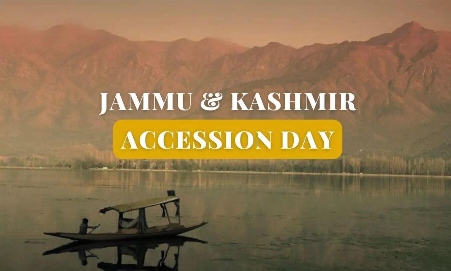 J&K Accession Day 2024: Celebrating Togetherness