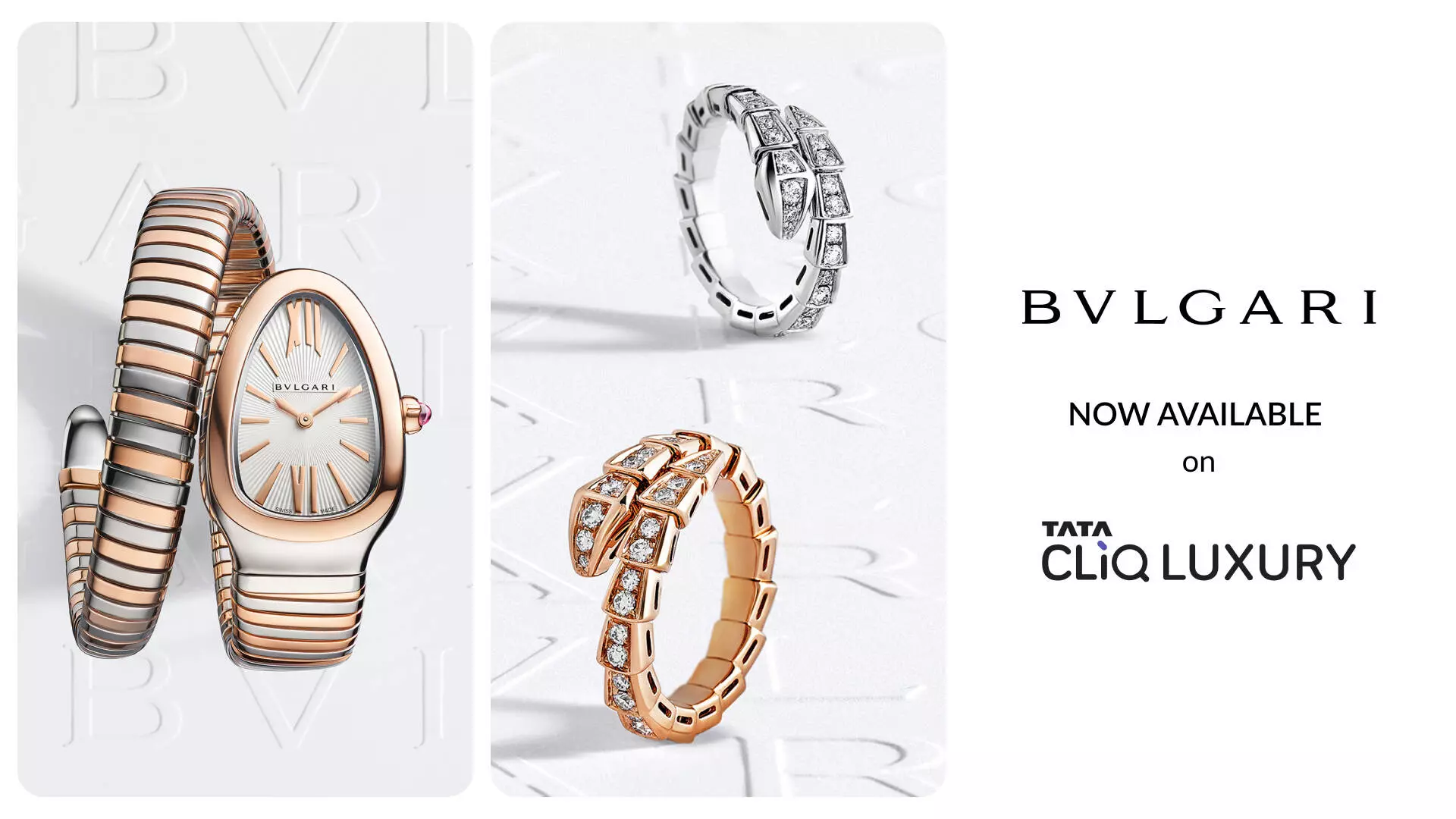 Bvlgari launches its digital boutique in India in partnership with Tata CLiQ Luxury