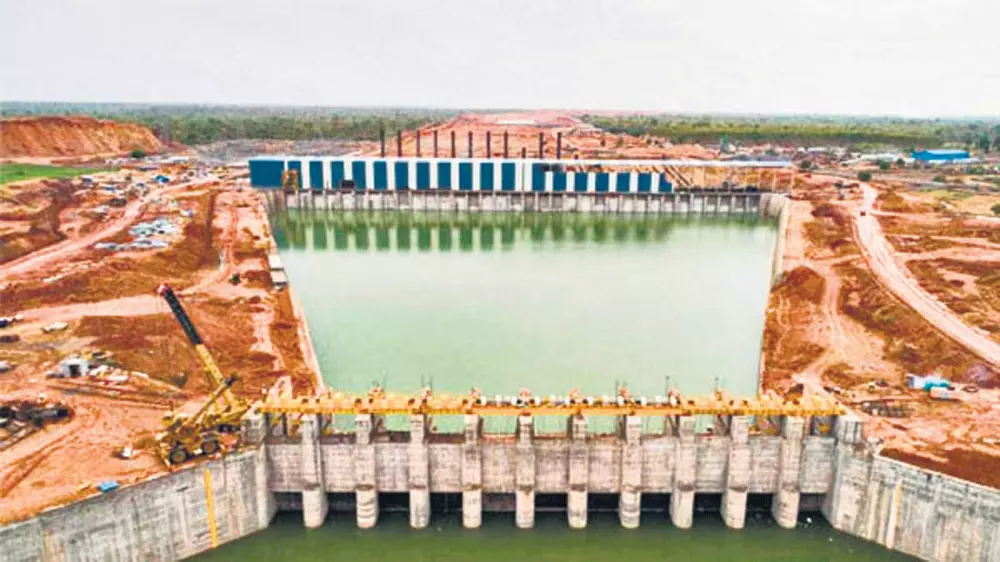 Raja Narasimha Lays Foundation for Boranch Lift Irrigation Project