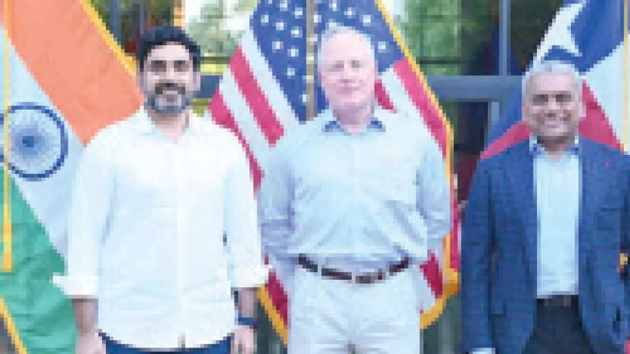 Nara Lokesh Pitches AP For Tesla EV Unit