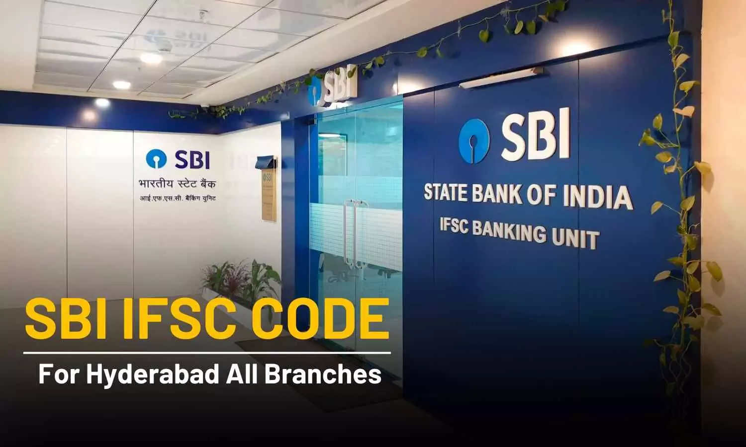 SBI IFSC code for Hyderabad All Branches