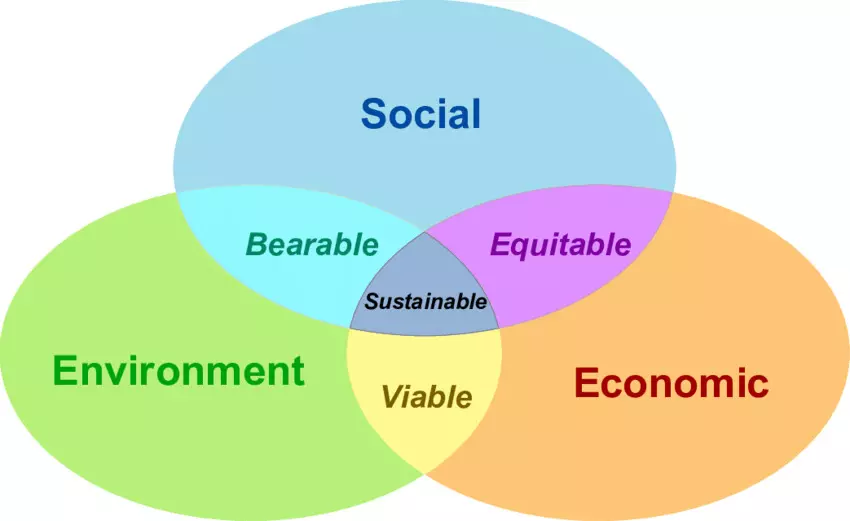 The Intersection of Environment Development and Sustainability