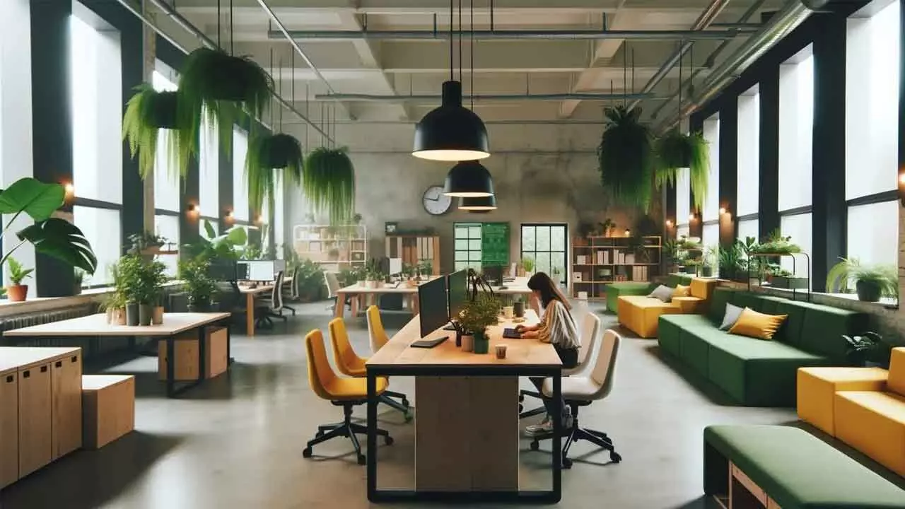 Modern Offices Switch To Sustainable Spaces With Focus On Employee Well-Being