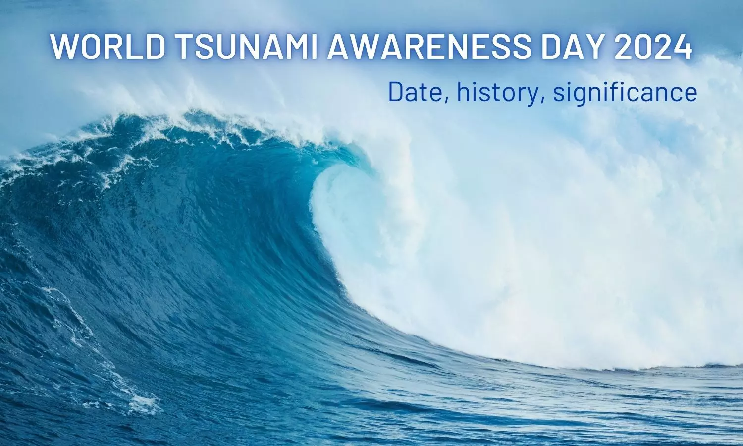 World Tsunami Awareness Day 2024-Understanding Tsunami Risks and Preparedness