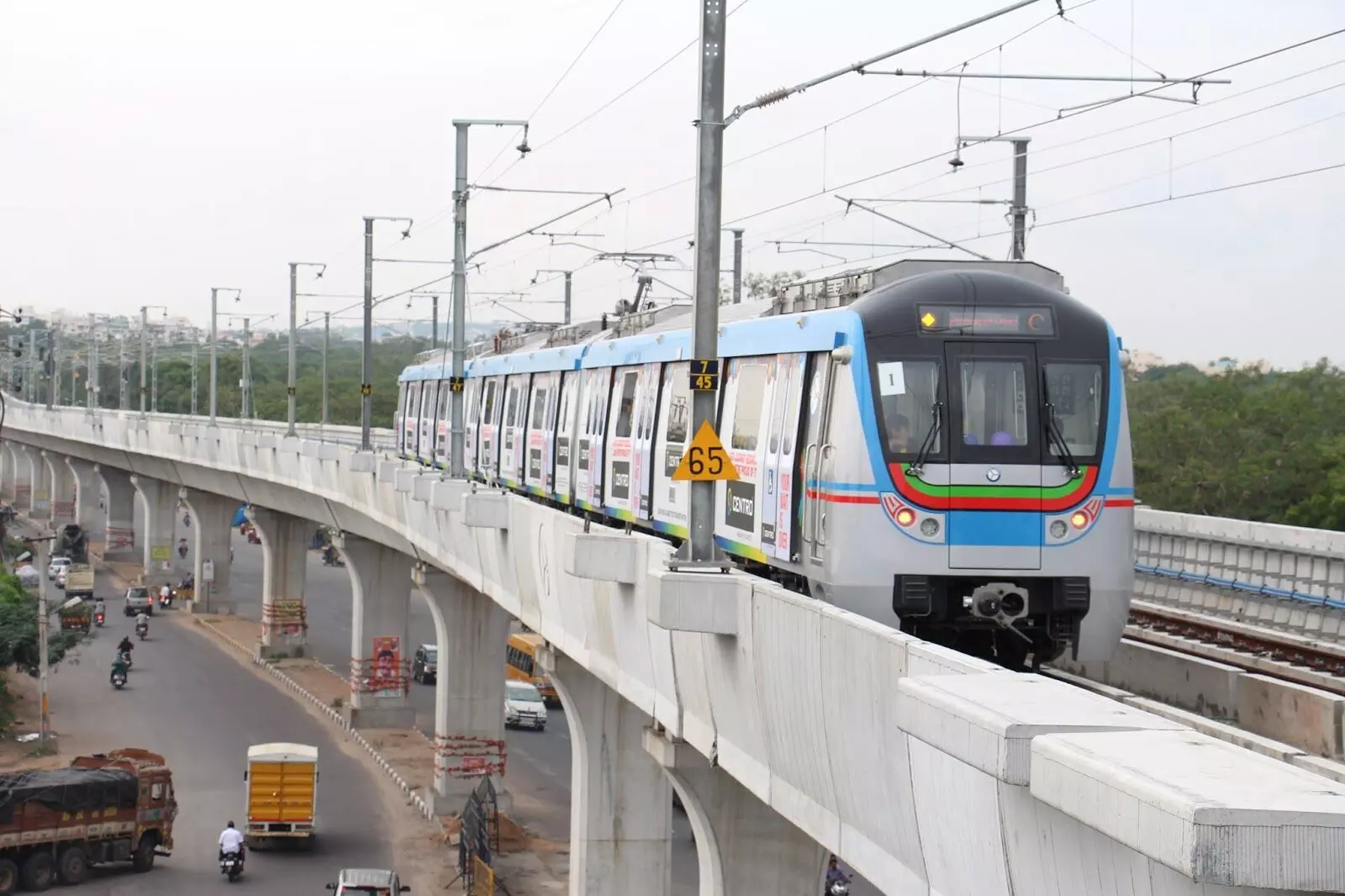 Technical Problem in Hyderabad Metro