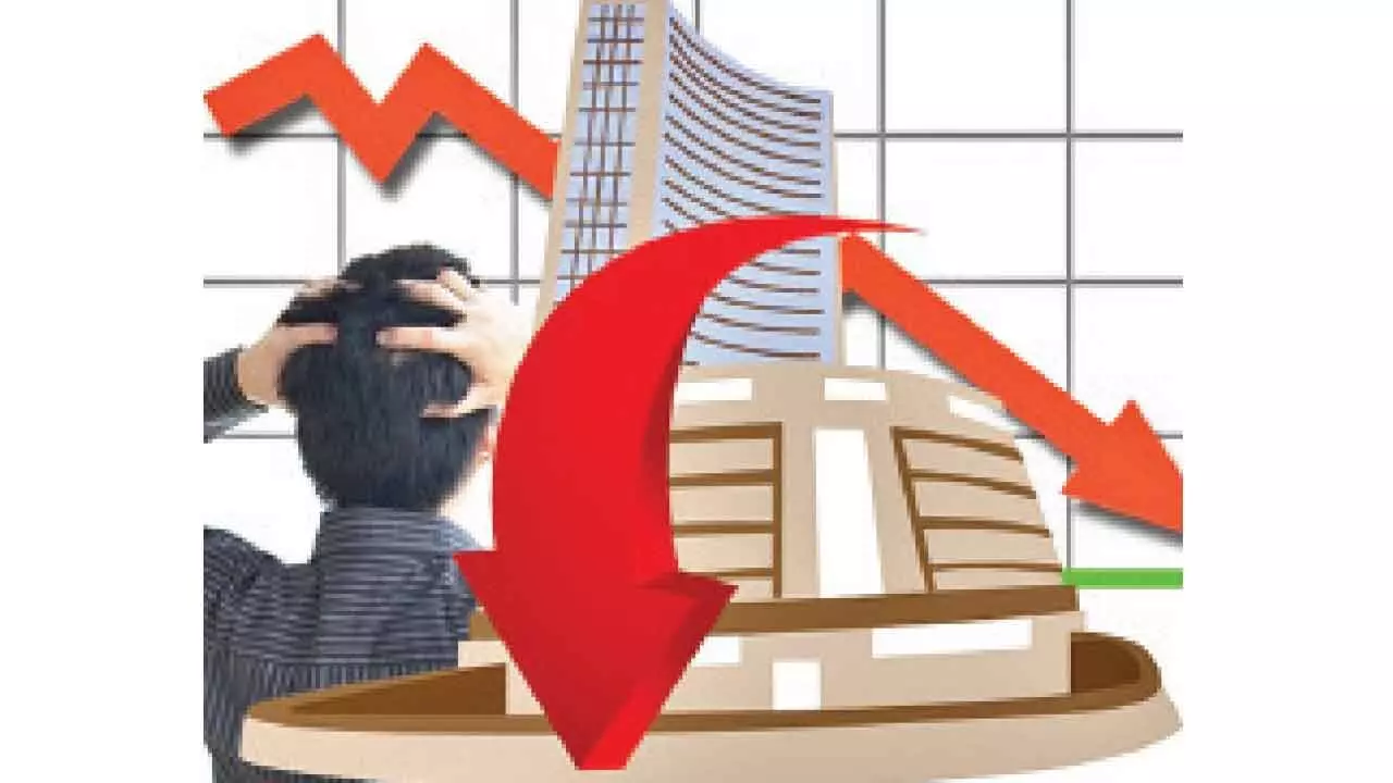 Indian stock market extends losses for 6th consecutive session