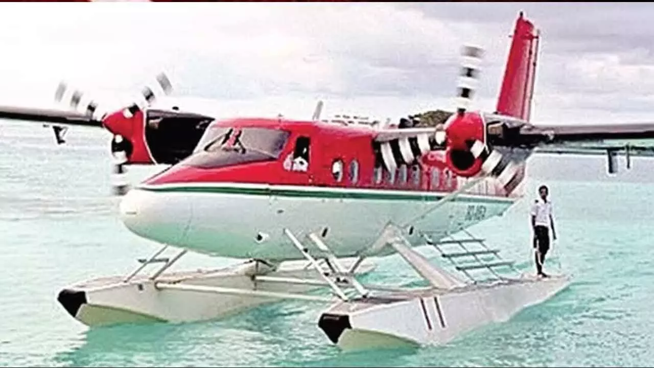 Andhra To Launch Seaplane Services From Prakasam Barrage To Srisailam